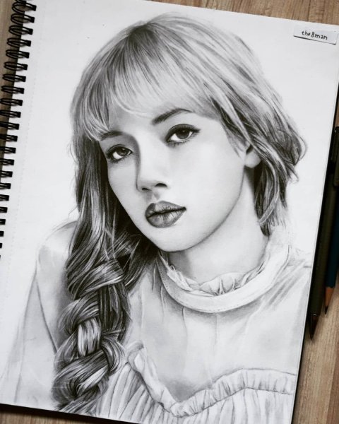 Lisa BLACKPINK портрет