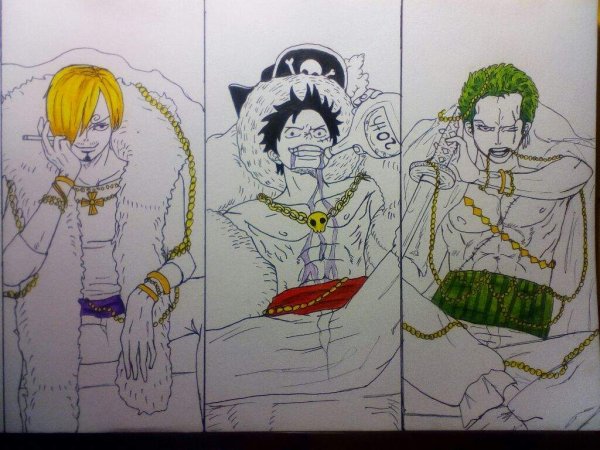 Монстр трио МУГИВАР Ван Пис