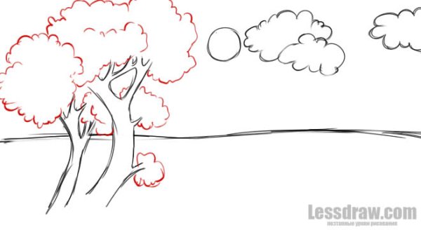 Рисунки для срисовки на тему кончилось лето