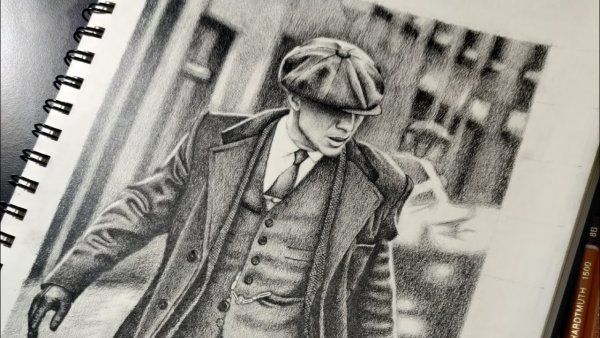 Киллиан Мерфи Peaky Blinders draw