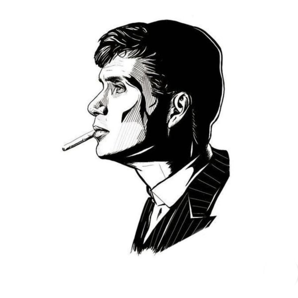 Киллиан Мерфи рисунок