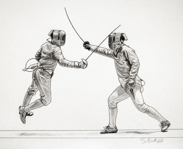 Фехтование иллюстрации
