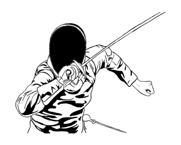 Фехтование эскиз