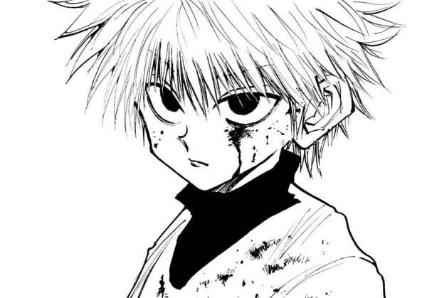 Аниме Канеки Кен карандашом