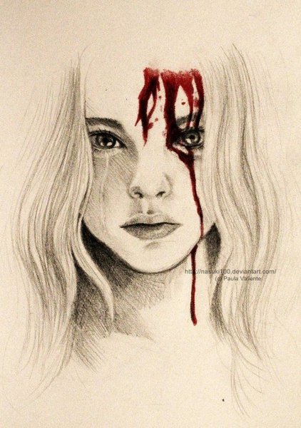 Жуткие существа карандашом