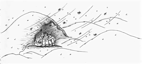 Метель раскраска