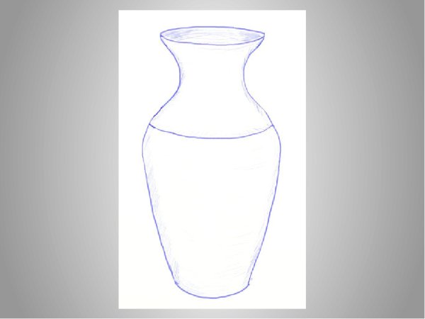 Шаблон вазы