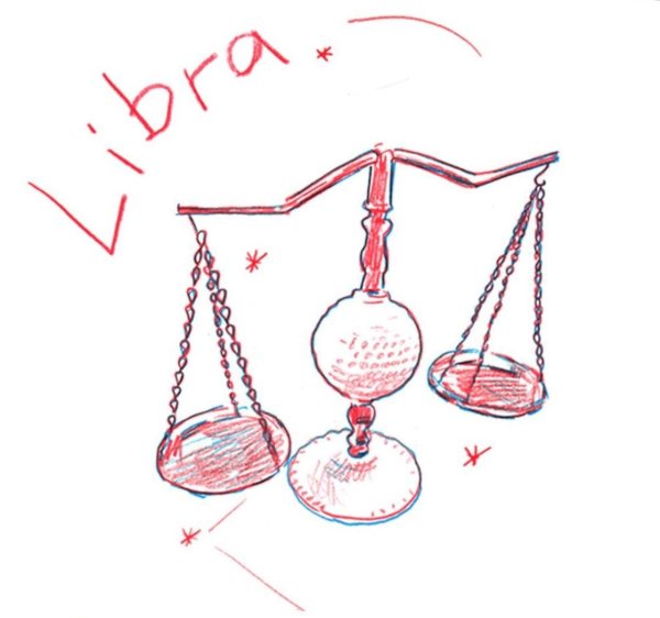 Знак зодиака весы рисунок