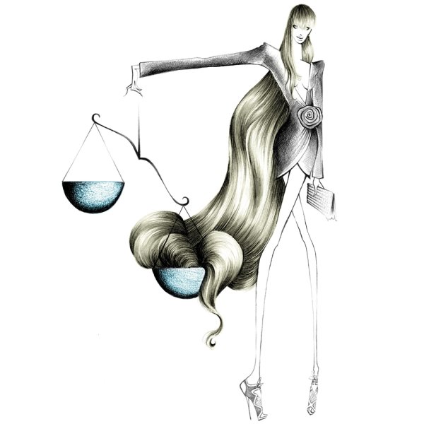 Рисунки весов знака зодиака