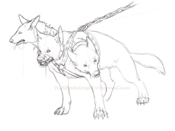 Трёхголовый пёс из Гарри Поттера