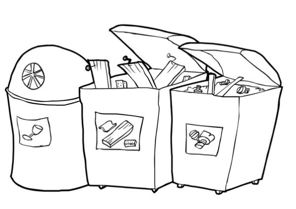 Сортировка мусора задание для детей