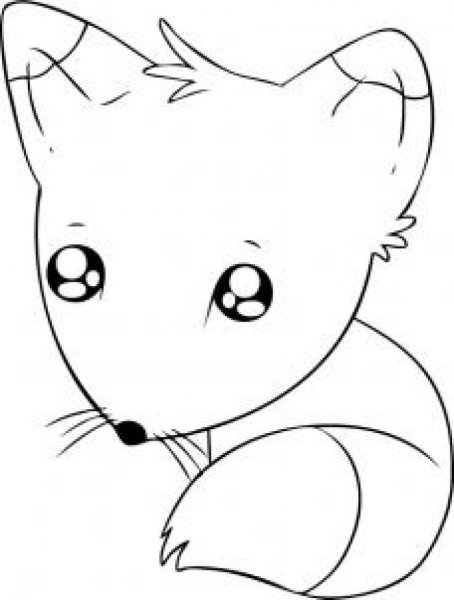 Уроки рисования лисы