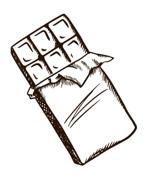 Шоколад рисунок