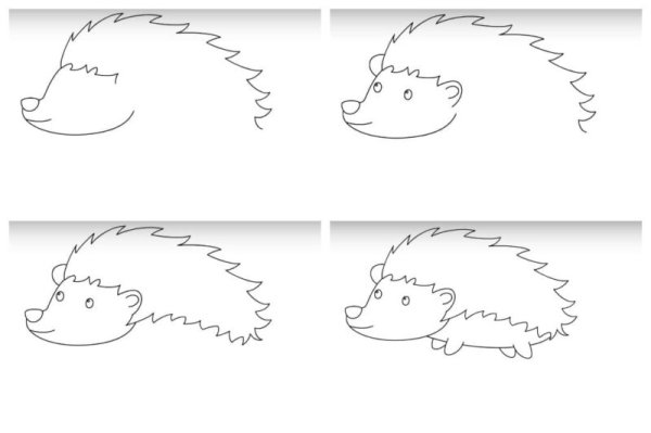 Igel рисунок