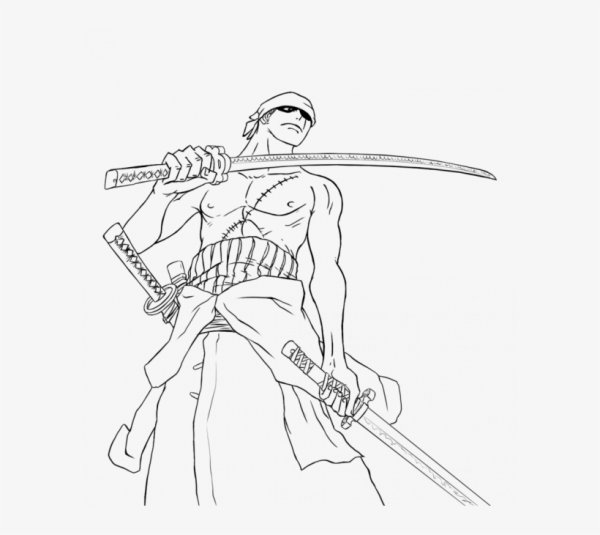 Роронеро зорро черно белый