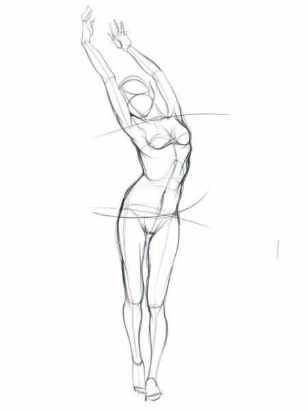 Фэшн фигуры для рисования