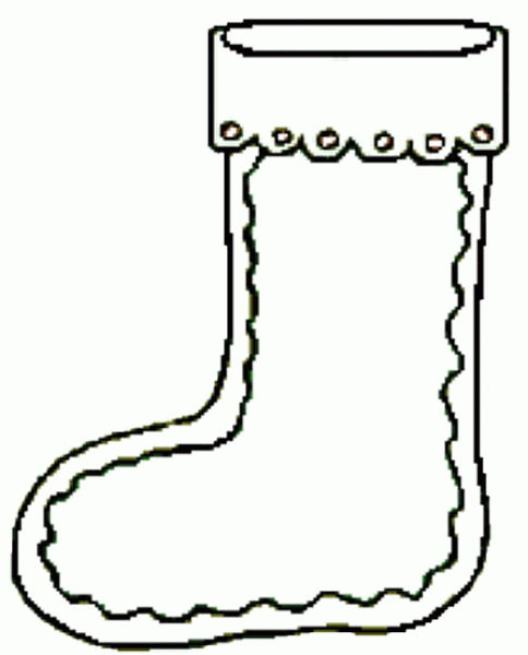 Валенки раскраска для детей