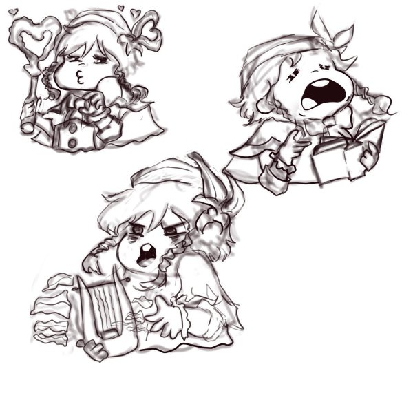 Раскраска Геншин Импакт ся