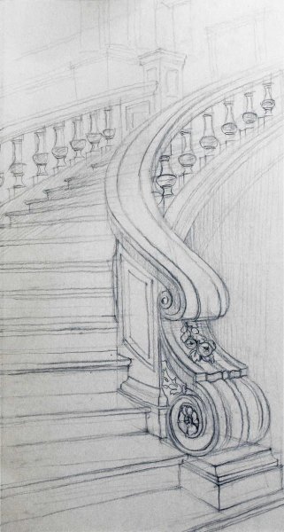 Набросок лестницы