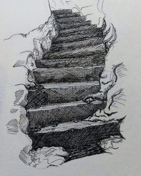 Рисование лестницы