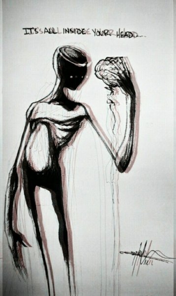 Рисунки психически больных