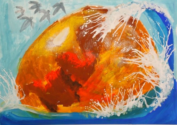 Композиция на тему янтарь