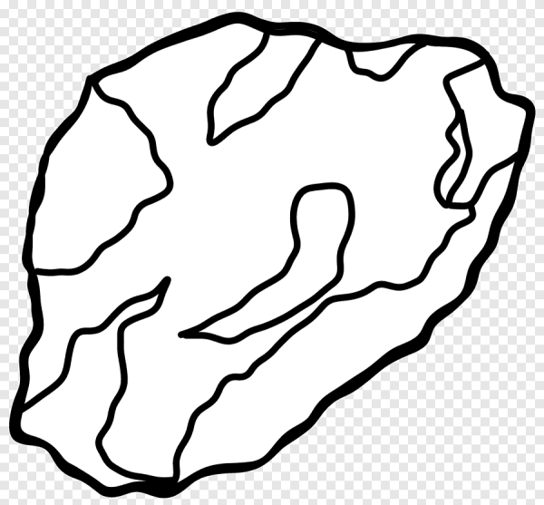 Камень контур