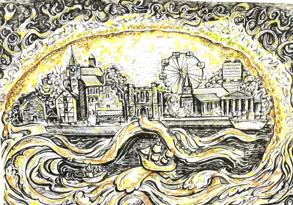 Музей янтаря рисунок