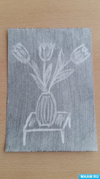 Техника рисования ластиком