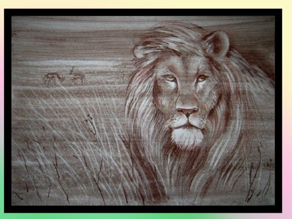 Рисование карандашом и ластиком