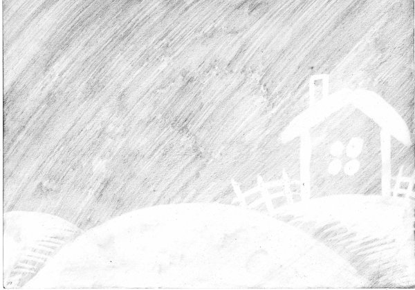 Техника в рисовании карандаша и ластик