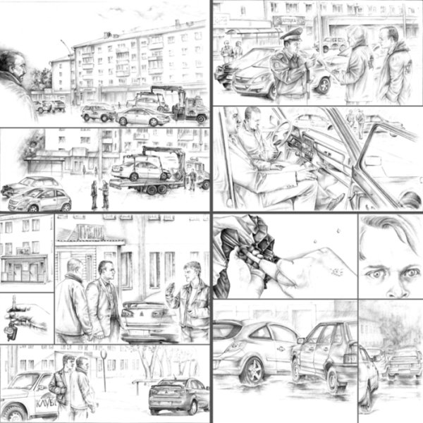 Комикс рисунок