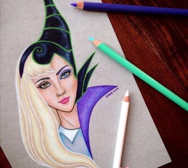 Малефисента портрет