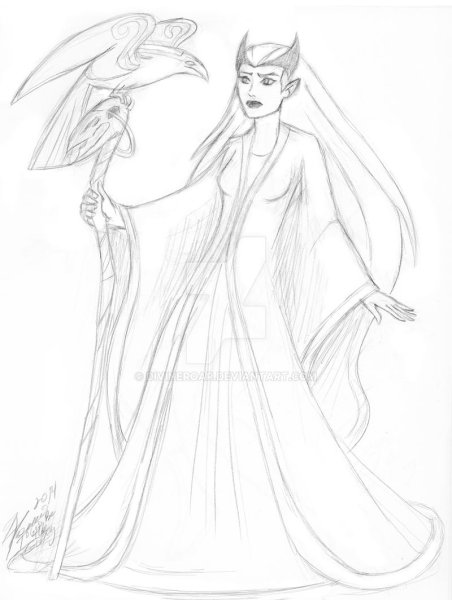 Портрет Малефисенты