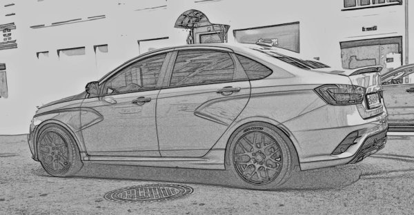 Лада Веста св Blueprint