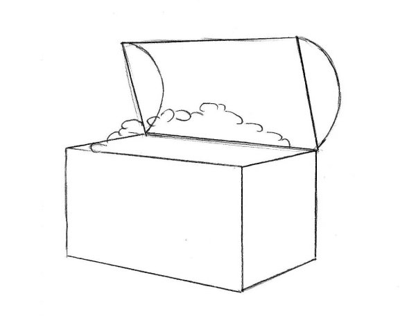 Шкатулка раскраска