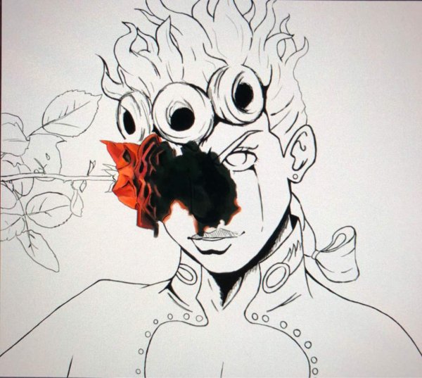 Джорно Джованна чёрно белый