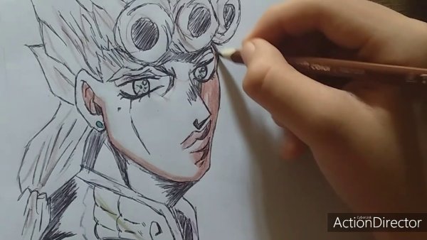 Джорно Джованна карандашом