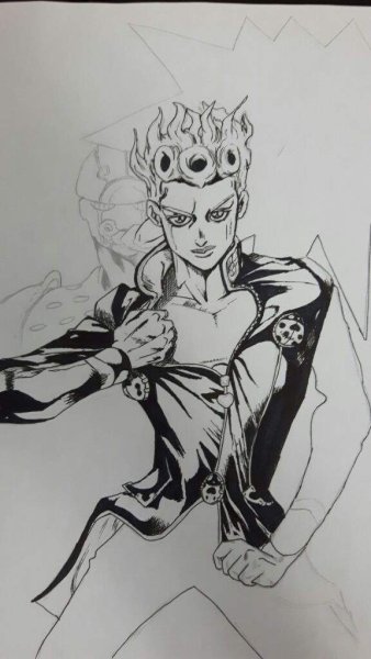 Джорно Джованна черно белый