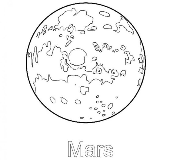 Планеты раскраска для детей