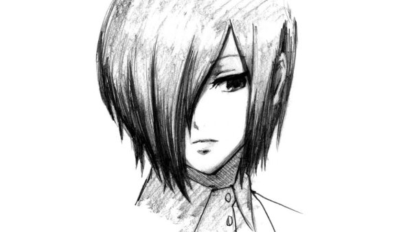 Токийский гуль тока для срисовки