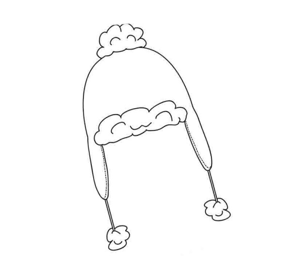 Ребенок в шапке ушанке