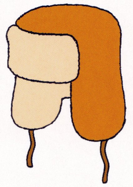 Шапка раскраска для детей