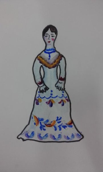 Раскраска казачки