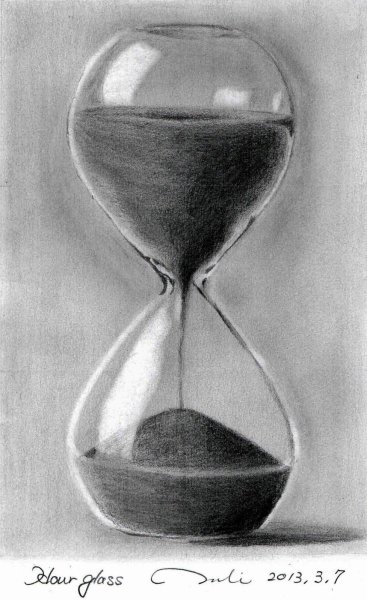Песочные часы рисунок