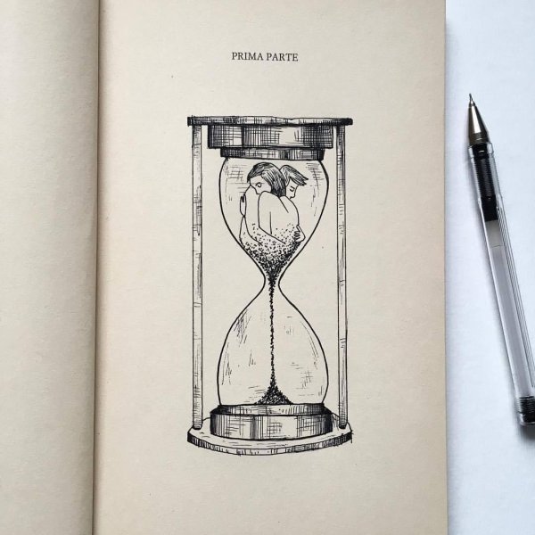 Песочные часы гравюра