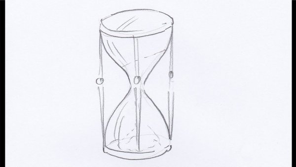 Влепился в стекло скетч