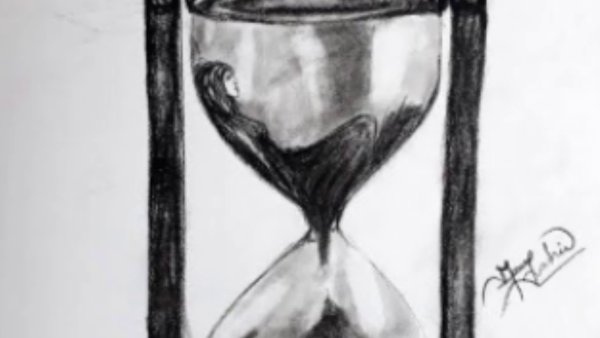 Песочные часы эскиз