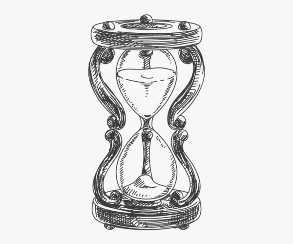 Песочные часы раскраска