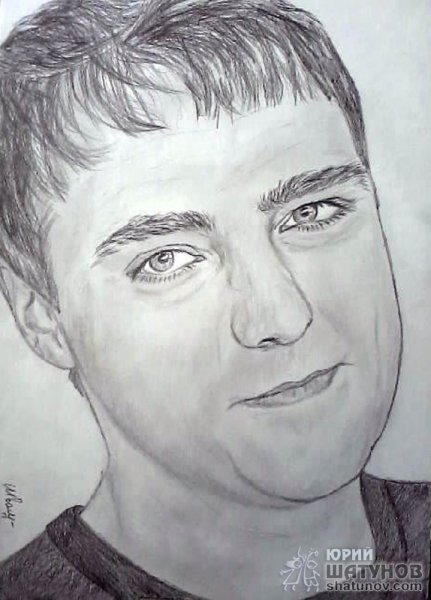 Портрет Юры Шатунова